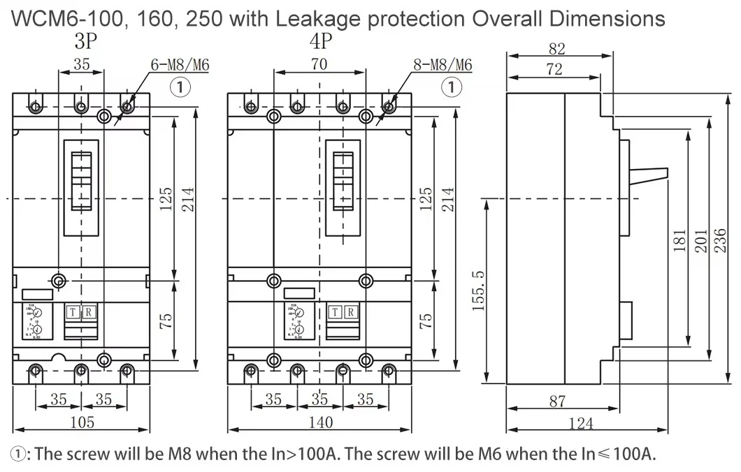 WCM6 Moulded Case Circuit Breaker detail 3
