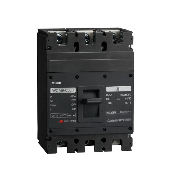 WCM9 Moulded Case Circuit Breaker WCM9-630 WCM9 Moulded Case Circuit Breaker WCM9-630