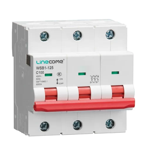 WSB1-125 Miniature Circuit Breaker WSB1-125 3P WSB1-125 Miniature Circuit Breaker WSB1-125 3P