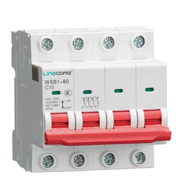 WSB1-80 Miniature Circuit Breaker 4 WSB1-80 Miniature Circuit Breaker 4